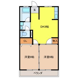 今嶺ビルの物件間取画像